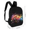 GFLFMXZW Rainbow Musical Note Melody Laptop Backpack for Women Lightweight Computer Bag 17 Inch Casual Bag Travel Backpacks for Man view 2