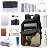 GFLFMXZW Adorable Horse Laptop Backpack for Women Lightweight Computer Bag 17 Inch Casual Bag Travel Backpacks for Man view 3