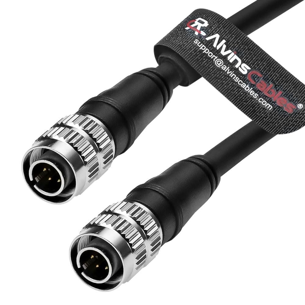 Alvin's Cables Sensor Head Cable for Keyence Vision Sensor IV IV2 Series Camera, 6 Pin High-Flex Shielded Cable Compatibe with Keyence OP-87903 OP-87904 OP-87905 5m|16.4ft