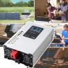 10000w/12000w Power Inverter Modified Pure Sine Wave, Dc 12v /24v /48v /60v/72v/96v to Ac,Power Supply Voltage Converter with Lcd Display,for Rv Truck Car Camping,12000w24Vto110V view 1
