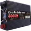 1500W Pure Sine Wave Inverter 3000W Peak Power 12V/24V/48V/60V/72V DC to 110/120V AC Power Inverter with 2 AC Outlets, LCD Display, Car Power Converter for Home, Vehicles, Boat view 2
