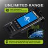 2-Pack Fast Radios Unlimited Range Global PTT 4G Walkie Talkies with SIM Cards Nationwide Coverage Communication Long Range PoC Two-Way Radios IP67 Waterproof Design (P0) view 3