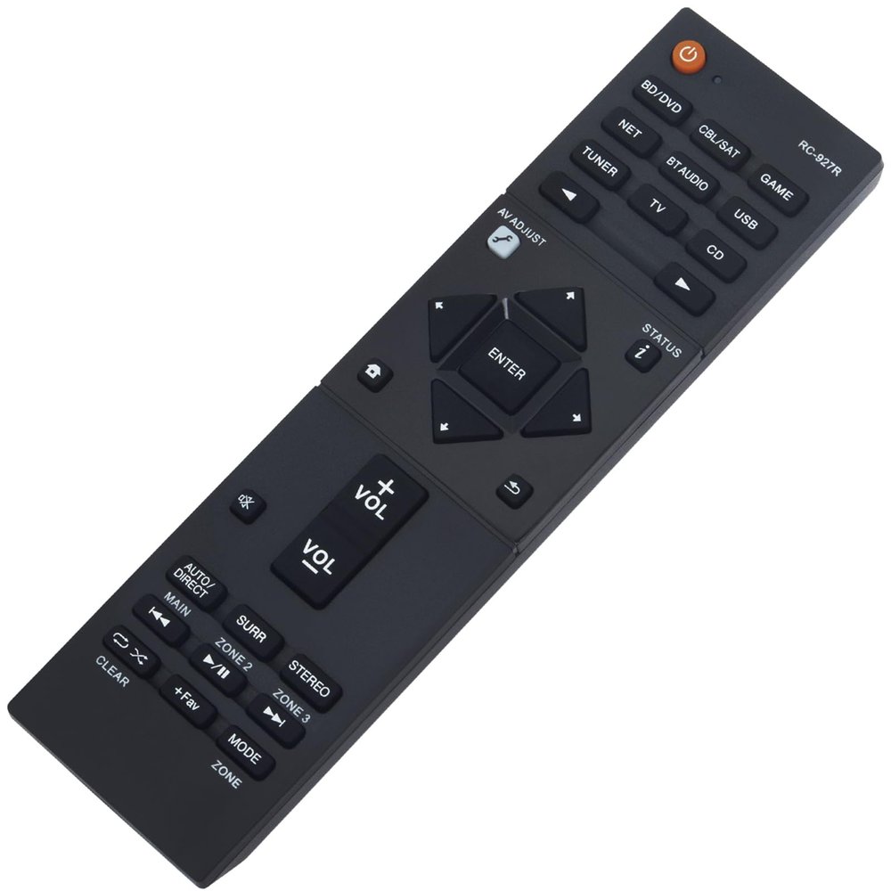Allimity RC-927R RC 927R RC927R Replacement Remote Control Sub RC-914R Compatible with Pioneer AV Receiver VSX-LX103 VSX-LX303 VSX-LX503 VSX-933 VSX-831-K VSX-1131-K SC-LX701 SC-LX801 SC-LX901