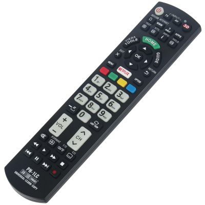 Allimity PN-1LC Universal Remote Control Replacement for Almost of All Panasonic 3D LCD LED QLED 4K 8K UHD Ultra HD Smart TV
