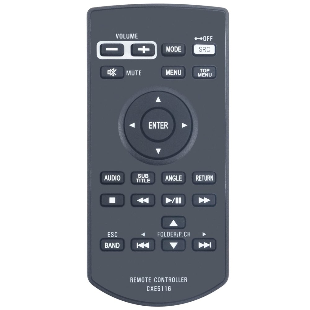 Allimity CXE5116 Remote Replacement for Pioneer DVD RDS AV Receiver AVH-P3400BH AVH-200EX AVH-201EX AVH-211EX AVH-P4400BH AVH-X5800BHS AVH-X4800BS AVH-X3800BHS AVH-X1800S AVH-X7500BT AVH-X6500DVD