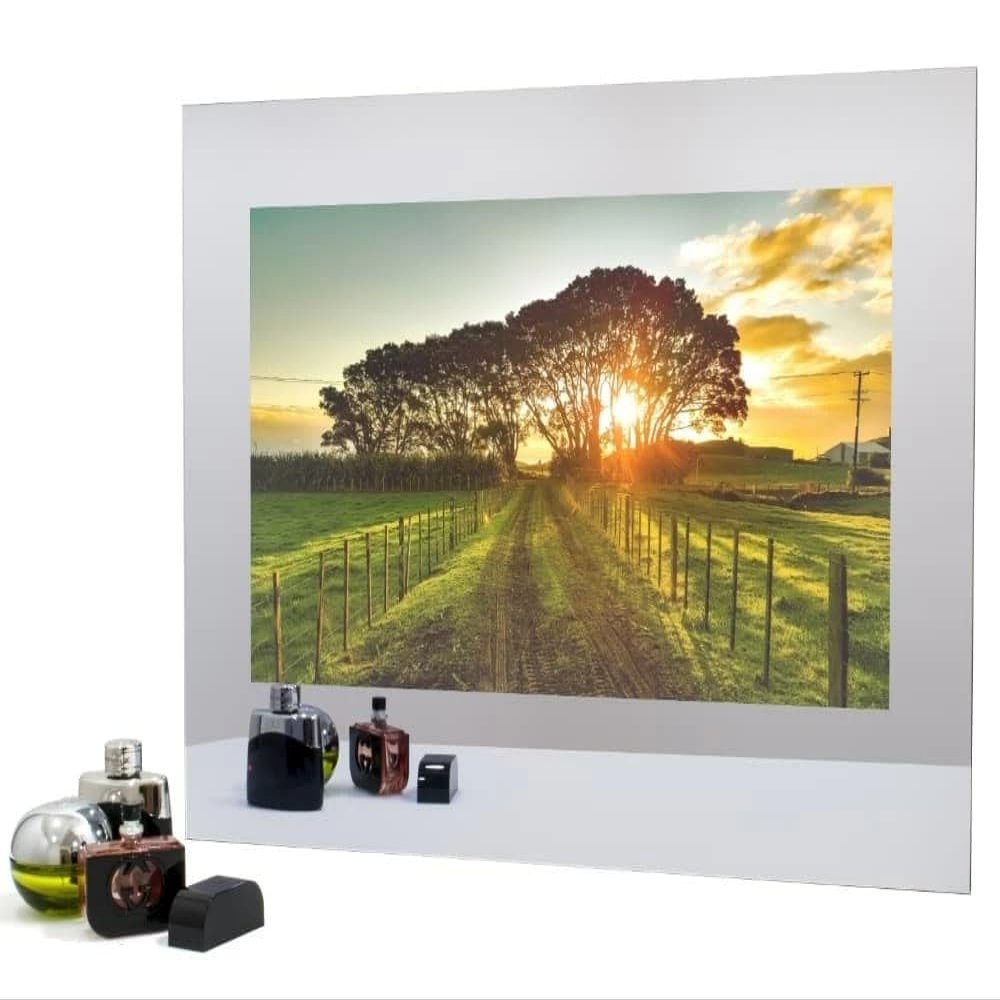 AVEL 23.8-Inch LED Bathroom TV IP65 Waterproof Mirror TV - Full HD, 700 cd/m2, HDMI - with Smart Stick (2022 Model) (AVS240SM)