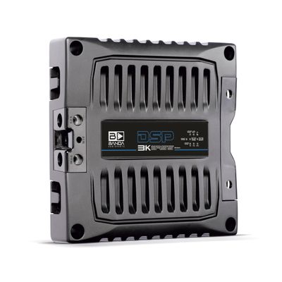 BANDA Audioparts DSP3K2BLACKBASS DSP 3K Bass Digital Amplifier 3000 Watts Rms 2-Ohms Car Audio Amp with Limiter 1 Channel - DSP3K2BLACK