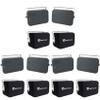 Rockville Bundle: (3) Pair HP65S-8 Black 6.5" Indoor/Outdoor Swivel Home Theater Speakers Bundle with (3) Pair RWBC65S Neoprene Covers (6 Items) view 1