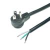Flat Plug Power Cord 10 ft, Black, 16 Gauge 13 Amp view 1