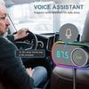 FM Modulator AUX Audio MP3 Player USB Type C PD Fast Charging Car Charger Handsfree Car Kit FM Transmitter view 2