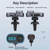 FM Modulator AUX Audio MP3 Player USB Type C PD Fast Charging Car Charger Handsfree Car Kit FM Transmitter view 4