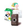 Fujifilm Instax Mini LiPlay Hybrid Instant Camera and Smartphone Printer (Deep Bronze) Bundle with Instax Mini Twin Film Pack (20 Exposures), and Accessory Kit (3 Items) view 1
