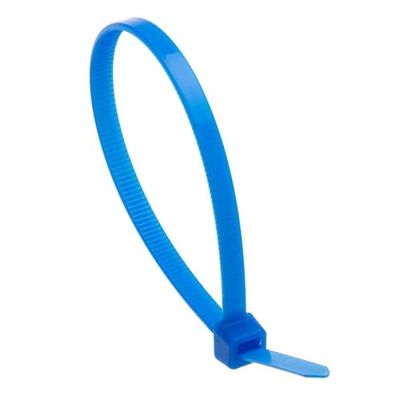 Cable Tie 7.5" 50lb FL BLue (100PK)