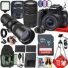 Canon EOS 250D / Rebel SL3 DSLR Camera with EF-S 18-55mm f/4-5.6 IS STM, EF 75-300mm f/4-5.6 III and 420-800mm f/8.3 HD Telephoto Zoom Lens + 64 GB Memory + More (34pc Bundle) (Renewed) view 1