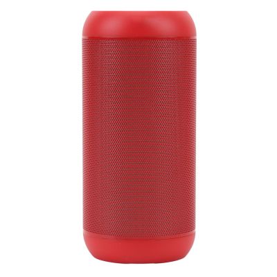 Jectse Portable Bluetooth Speakers, IPX4 Speaker with RGB Lights, Dual Pairing Stereo Sound Shower Speakers for Home Party Indoor Outdoor (Red)