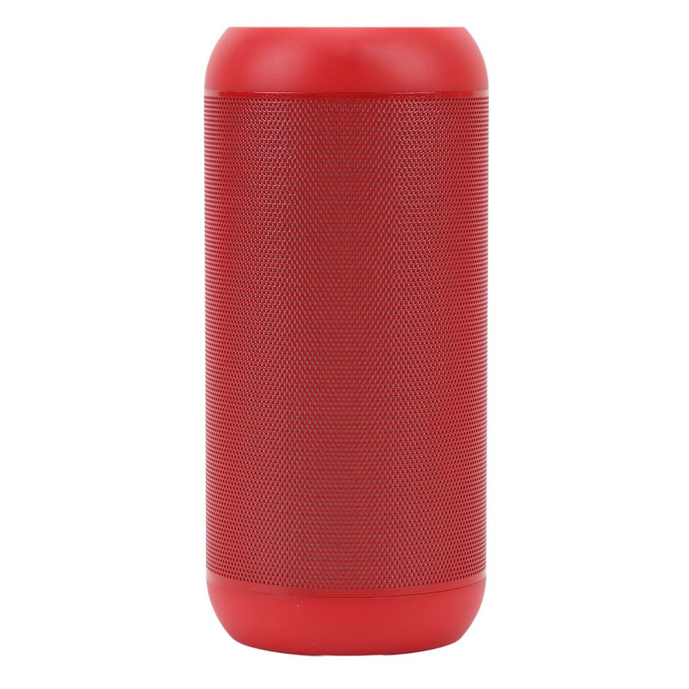 Jectse Portable Bluetooth Speakers, IPX4 Speaker with RGB Lights, Dual Pairing Stereo Sound Shower Speakers for Home Party Indoor Outdoor (Red)