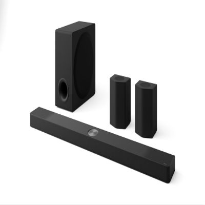 LG S95TR, 9.1.5 ch. Dolby Atmos Soundbar with Wireless Subwoofer and Rear Speaker Included, TV Synergy, WOW Orchestra, Wireless Connection to TV, WOW Interface (2024 New Model), Renewed