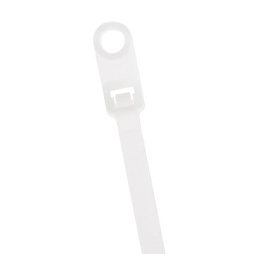 Cable Tie 6" 30lb Mt Head NAT (100PK)