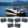 Rockville HP65S-8 Black 6.5" 500W/160W Indoor/Outdoor Waterproof Speakers 8-Ohm with Swivel Mounts and Rustproof Metal Grilles for Home, Patio, or Commercial Use, 6-Piece view 1
