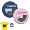 for Apple Airtag Holder for Kids Hidden, Air Tag-2 Pack GPS Tracker Case, Silicone Hidden for AirTag Holder for Kids with Safety Pin, Elderly, Luggage, Backpack, Cloth (Navy+Pink) view 1
