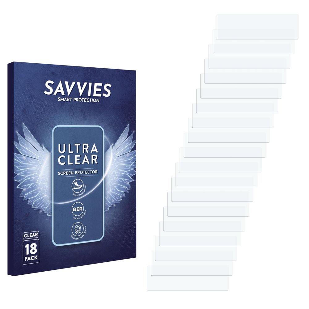 savvies 18 Pack Screen Protector compatible with Tomproad S39 Protection Film Clear