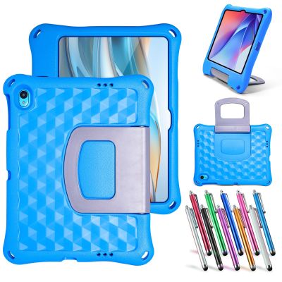 elitegadget Case for Onn 10.1 Inch Tablet (2024 Model) Gen 4 - Shockproof Lightweight Protective EVA Kids Kickstand Cover Case + 1 Stylus (Blue)