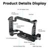 Poyinco Compatible for Sony ZV-E1 Camera Bracket with HDMI Cable Clip, NATO Rail, Cold Shoe and Multiple 1/4" and 3/8" Threaded Holes, Aluminum Video Bracket JN-098 view 4