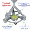 Laser Alignment and Leveling Stand Compatible with Rapsodo MLM2PRO - V2 Heat Proof Design view 2