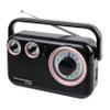 Studebaker SB2003BT Bluetooth Retro Portable AM/FM Radio with AC or Battery Operation (Pink/Black) view 1
