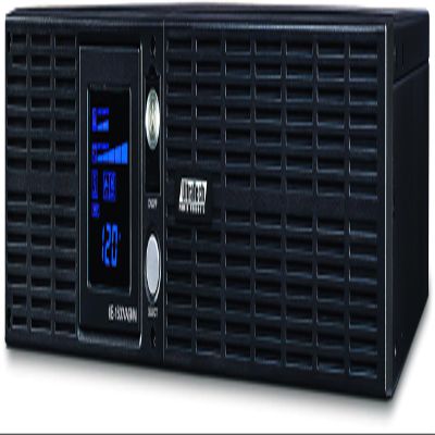 0E-1500VASNM Rack Tower 1500VA/900W UPS with 8 Outlets and 10' Cord; Automatic Voltage Regulation; Simulated Sine Wave Output; LCD Display; 2U Rack/Tower Mountable Chassis