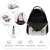 NQLYUT Laptop Backpack for Travel Daypack Computer Bag Work Small Hound Pattern Back Pack Nurse Bag for Hiking view 3