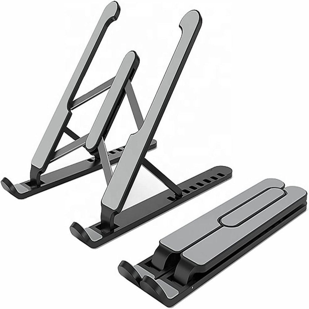 DirectNine Basics Adjustable Portable Notebook StandAdjustable Portable Notebook StandAdjustable Laptop Riser ABS+Silicone