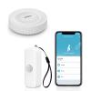 eMylo WiFi Motion Sensor, Smart Motion Detector Sensor for Alarm System Infrared Movement Detector with Smart Siren Alarm Compatible with TUYA/Smart Life (1 Receiver+1 Motion Sensor) view 1