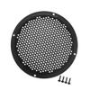 Hihaha Universal 6" Car Speaker Grills Cover Mesh Round 6 Inch Audio Speaker Subwoofer Guard Protector Case with Mounting Screws Iron Black - Pack of 1 Durable Material view 1