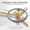 Cable Dispenser, Fence Wire De Adjustable Heavy Duty Fence Wire Dispenser Distributor for High Tension Fence Systems, Floor or Stud Mounted, Fits Coils 18.9in to 41.3inch view 4