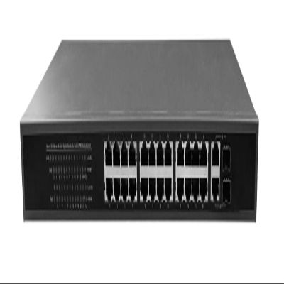 0E-24PRJ45FG 26-Port Gigabit PoE Switch; Port Status LED Indicator; Internal Power Supply; 6kV Surge Protection; 19" Rack Mountable Housing; 52 Gbps Switching Capacity