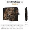 Laptop Case Sleeve 13inch Shockproof Laptop Case Brown Leopard Image Laptop Sleeve Carrying Case view 2