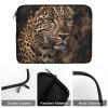 Laptop Case Sleeve 13inch Shockproof Laptop Case Brown Leopard Image Laptop Sleeve Carrying Case view 3