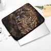 Laptop Case Sleeve 13inch Shockproof Laptop Case Brown Leopard Image Laptop Sleeve Carrying Case view 4