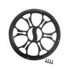 Hihaha Universal 10" Car Speaker Grills Cover Round 10 Inch Audio Speaker Subwoofer Guard Protector Case with Mounting Screws ABS Black - Pack of 1 Durable Material view 1