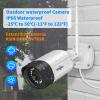 Wireless Pro,Plug & Play Hiseeu 2.5K 5MP WiFi Security Camera System Outdoor,Expandable 16CH 8MP NVR, 1TB HDD,Spotlight,2 Way Audio, IP66 Waterproof, Motion Alert, DC Power Plug-in, 24/7 Recording view 2