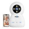 Wireless Pro,Plug & Play Hiseeu 2.5K 5MP WiFi Security Camera System Outdoor,Expandable 16CH 8MP NVR, 1TB HDD,Spotlight,2 Way Audio, IP66 Waterproof, Motion Alert, DC Power Plug-in, 24/7 Recording view 3