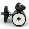 1pc Ball Head Fit for Camera Tripod LED Light Flash Tripod Bracket Holder Mount 1/4 Hot Shoe Adapter Cradle view 4