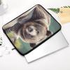 Laptop Case Sleeve 15inch Shockproof Laptop Case Grizzly Bear Laptop Sleeve Carrying Case view 4