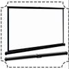 ZYXQQJ Portable Projector Screen Mobile Tabletop Projection Screen Manual Pull Up HD Video Screen 30/40/50 Inch Outdoor Little Screen(4:3,30inch) view 1