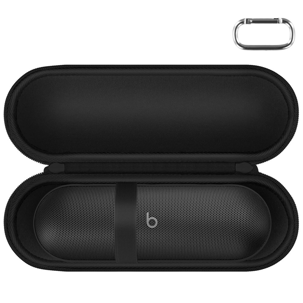 Aenllosi Hard Carrying Case Compatible with Beats Pill - Wireless Bluetooth Speaker (Case Only) (Matte Black)