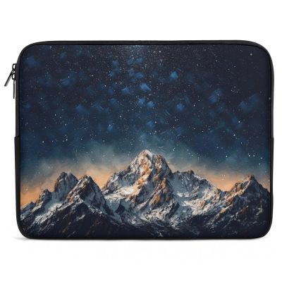 LZQPOEAS Laptop Case Sleeve 12inch Shockproof Laptop Case Starry Night The Mountains Laptop Sleeve Carrying Case