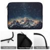 LZQPOEAS Laptop Case Sleeve 12inch Shockproof Laptop Case Starry Night The Mountains Laptop Sleeve Carrying Case view 3