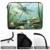 Laptop Case Sleeve 15inch Shockproof Laptop Case Dragonflies in Flight Laptop Sleeve Carrying Case view 3