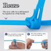 DirectNine Basics Buckle Self-Locking Premium Nylon Cable Wire Ties, Cable Zip Ties, Color Reusable Plastic Nylon Cable Ties, Releasable Zip Ties 100 PCS(Red,8x150mm), EBADJJAJS-RED-8X150MM view 2